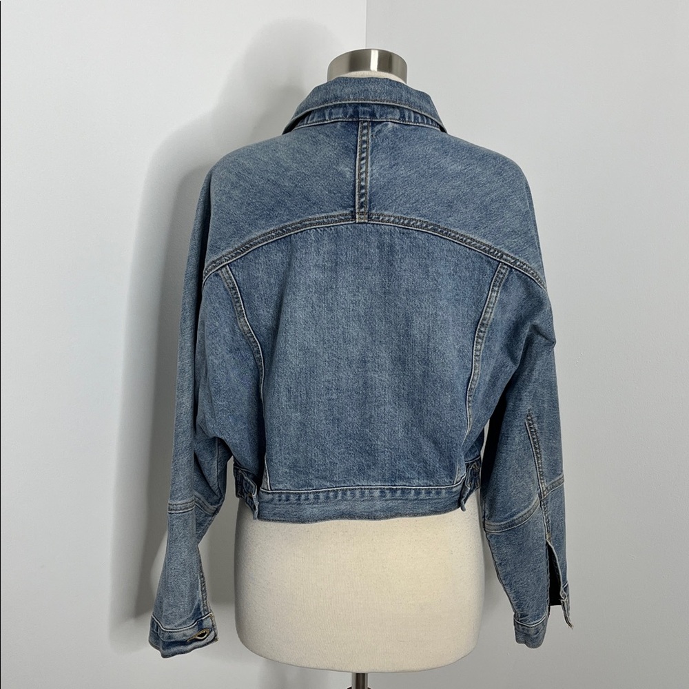 LEVI’S Women’s Trucker Denim Jean Jacket Sz Small - Picture 5 of 9
